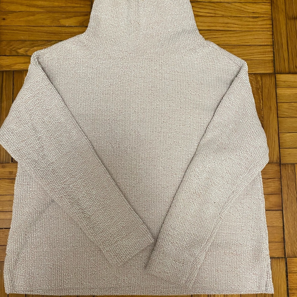 Loft turtleneck sweater. Size L. Oatmeal color.
